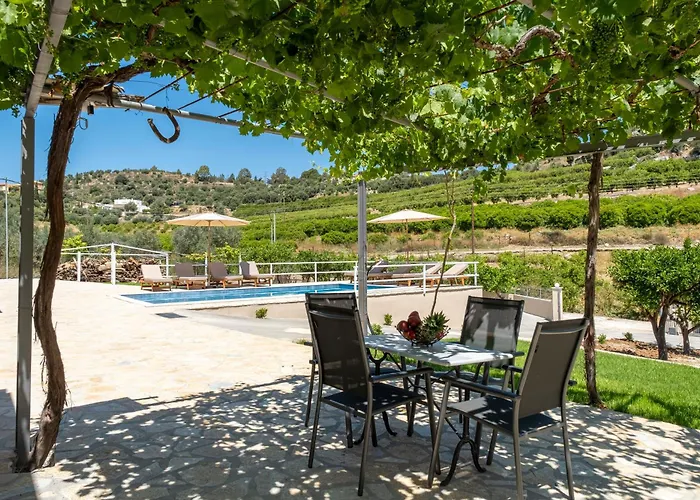 Natura With Pool For 8 - Private, Luxury * Τολό